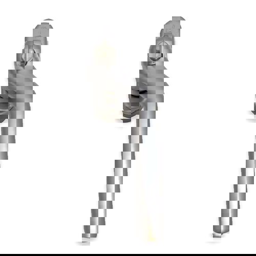 Terrassedørsgreb med spærre - Mat - Højre