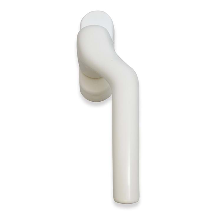 Terrassedørsgreb - Hvid - Højre