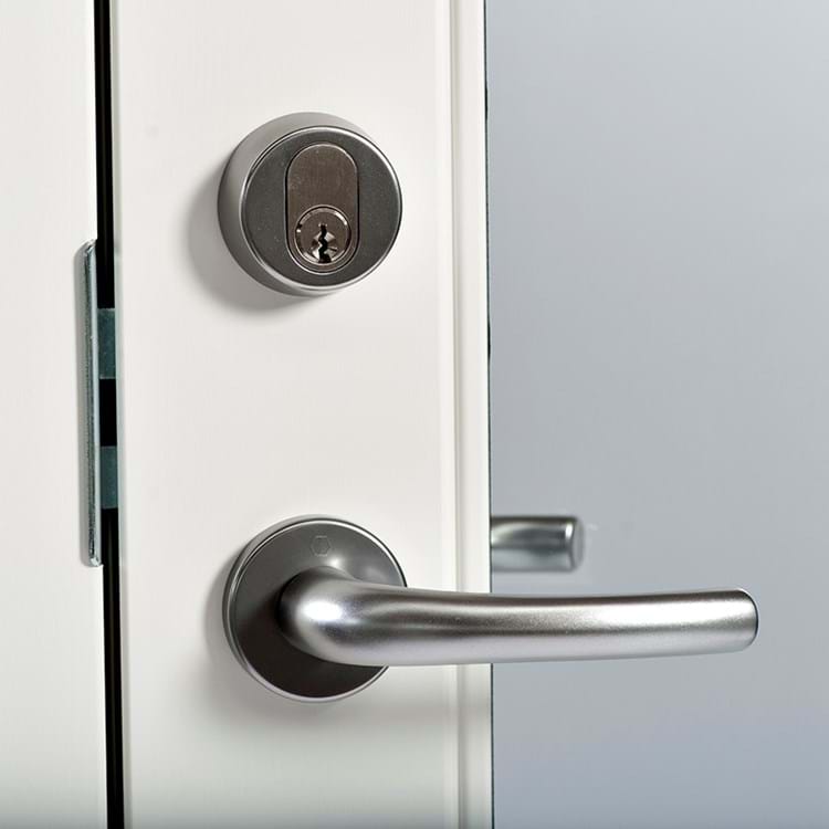 Facadedørsgreb - DG1 - Inkl. Cylinder og Vrider