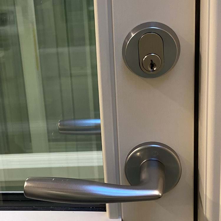 Facadedørsgreb - DG3 - Inkl. Dobbelt cylinder