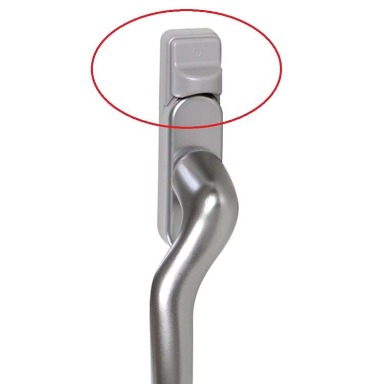 Sikring til vinduesgreb